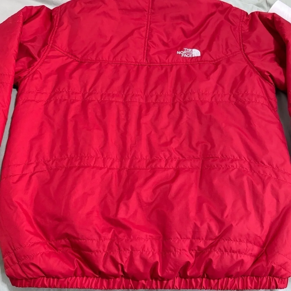 The North Face Red Quilted Puffer Jacket Size Small